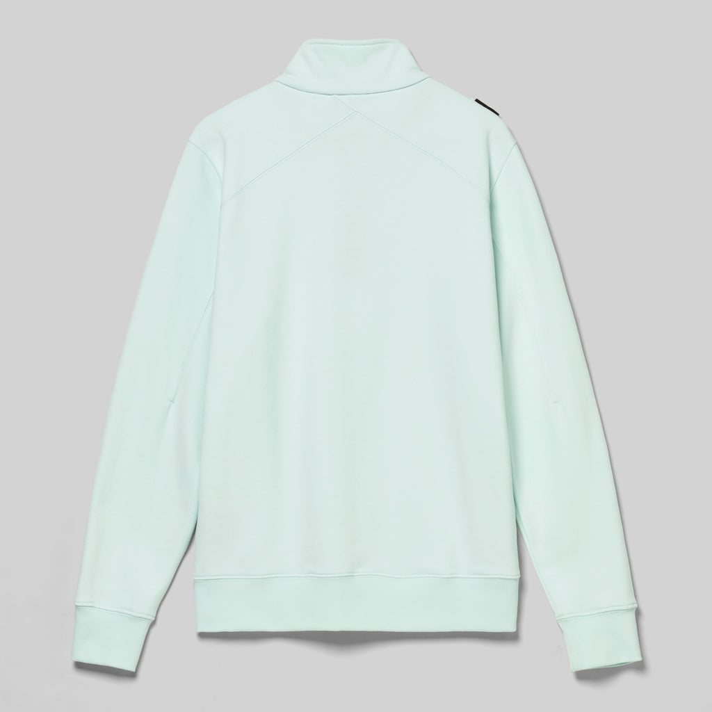 Ma.Strum Quarter zip sweat frost