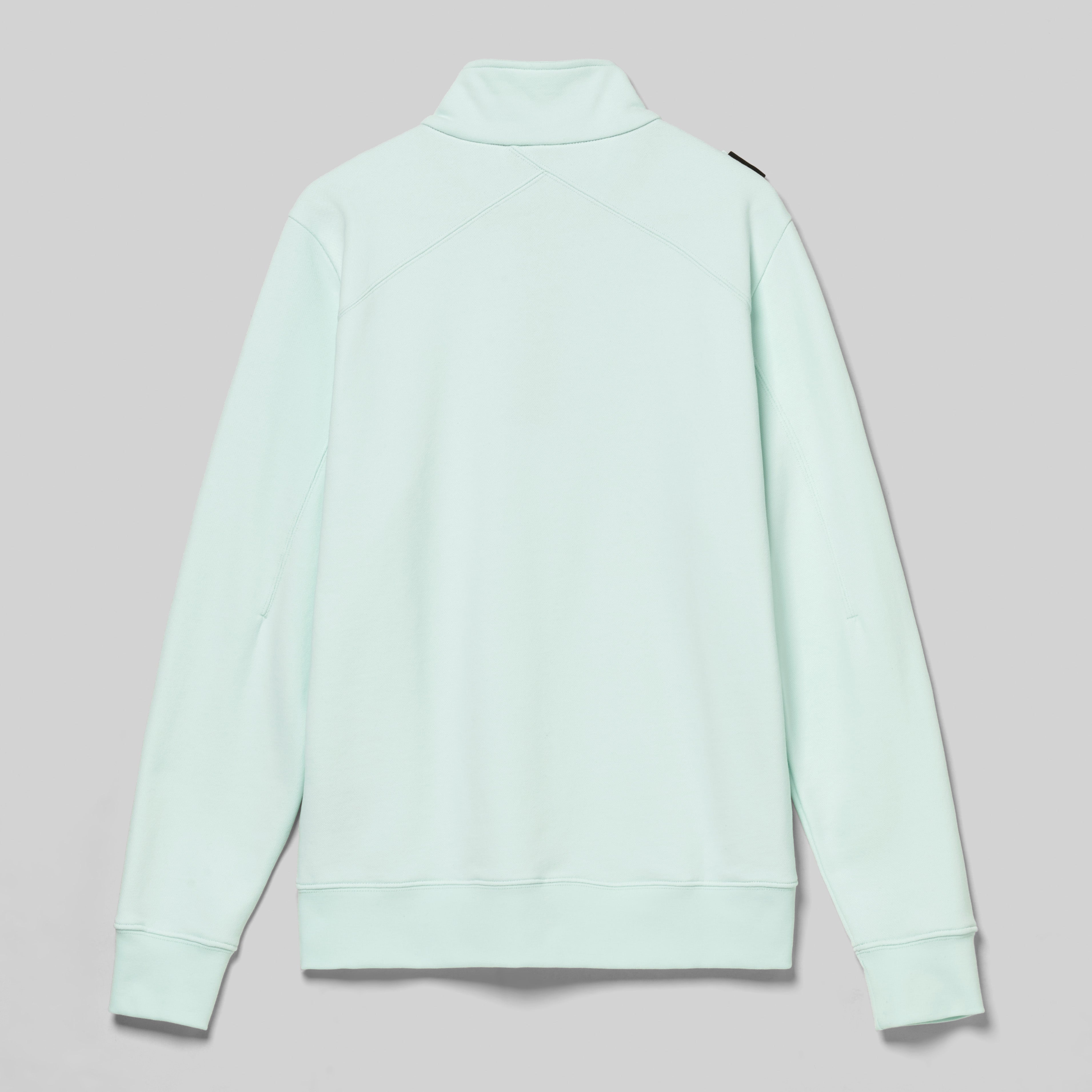 Ma.Strum Quarter zip sweat frost