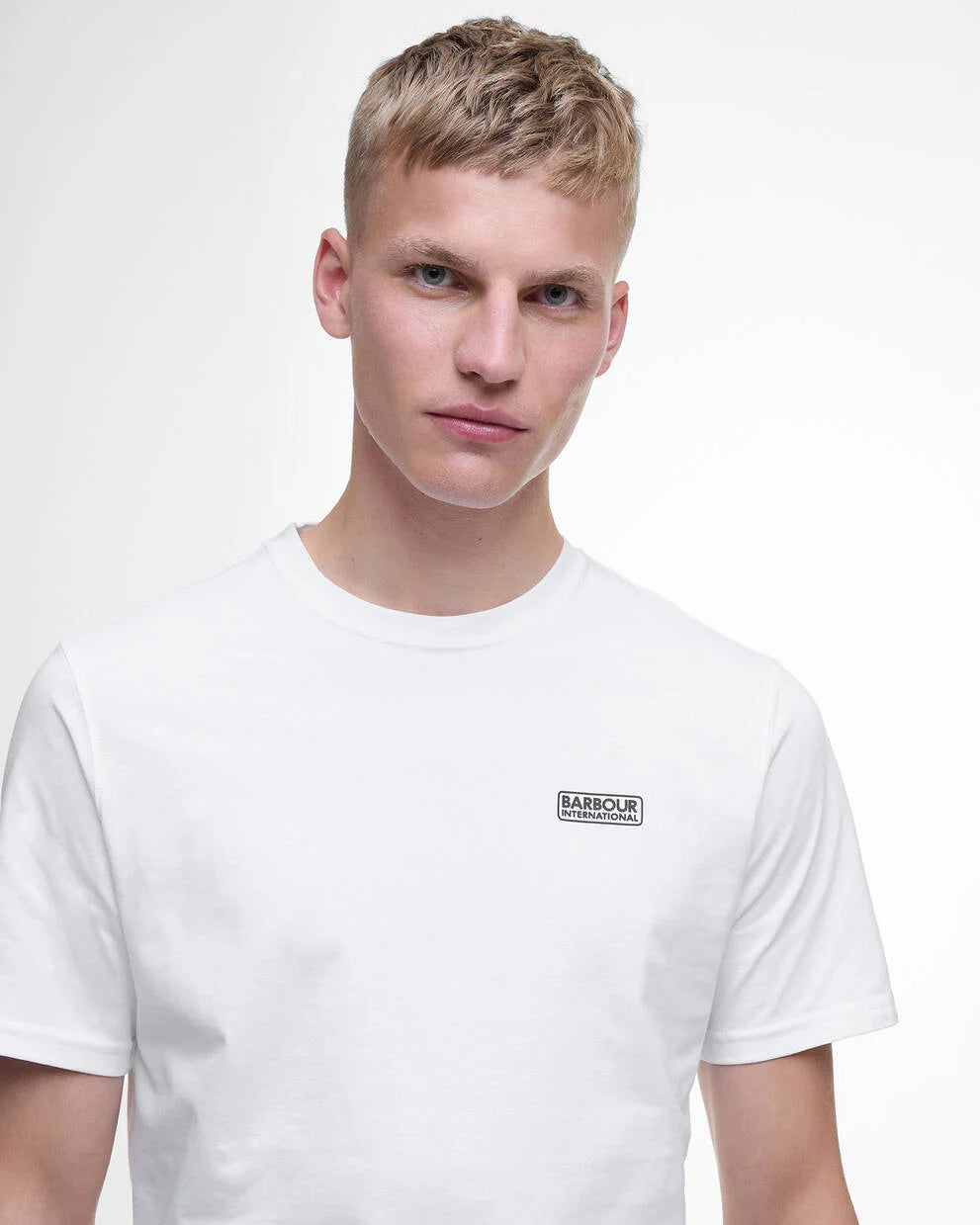 Barbour International Small logo white
