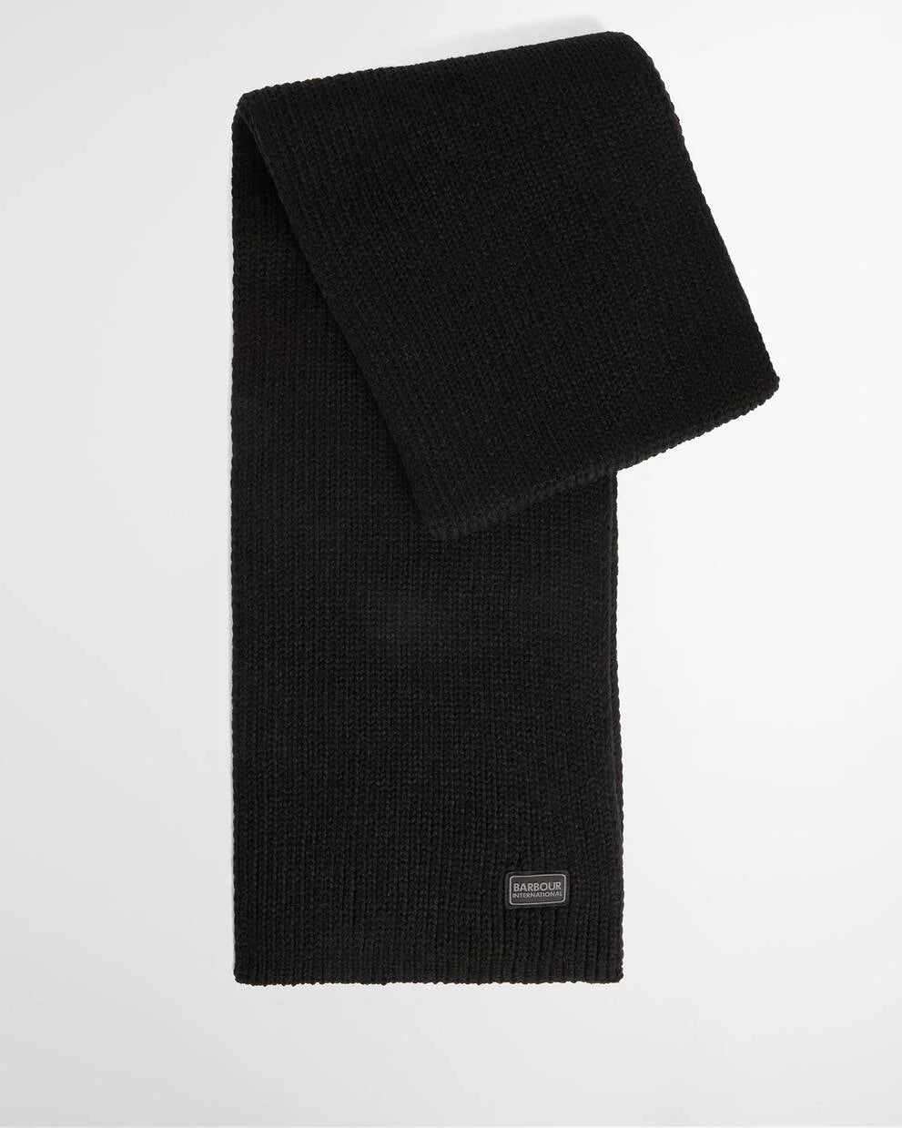 Barbour International Sweeper beanie & scarf black
