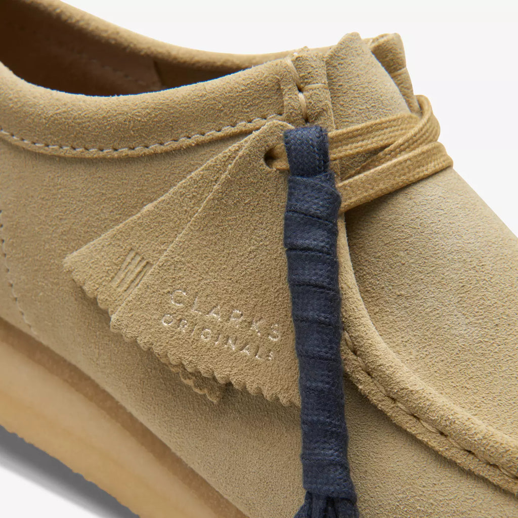 Clarks Wallabee maple suede