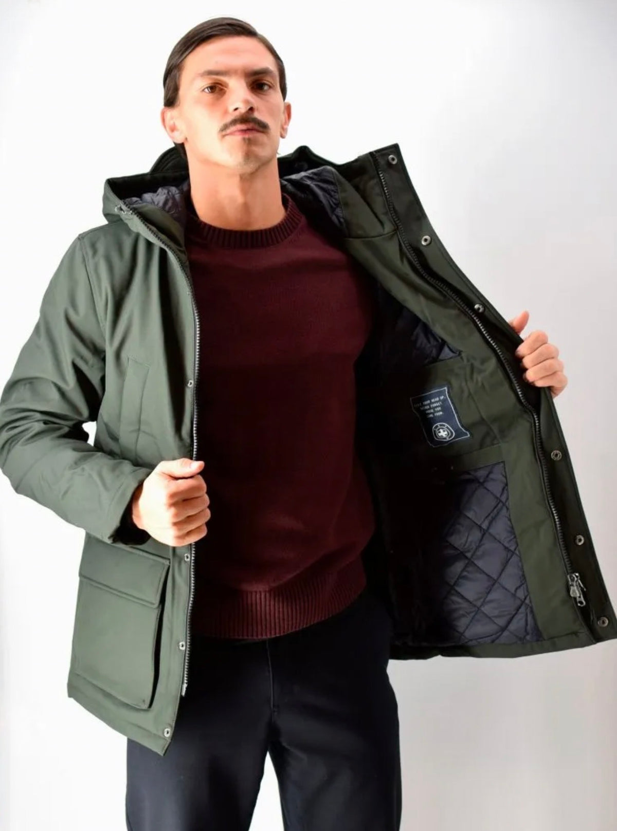 Three Stroke Fortis jacket forest