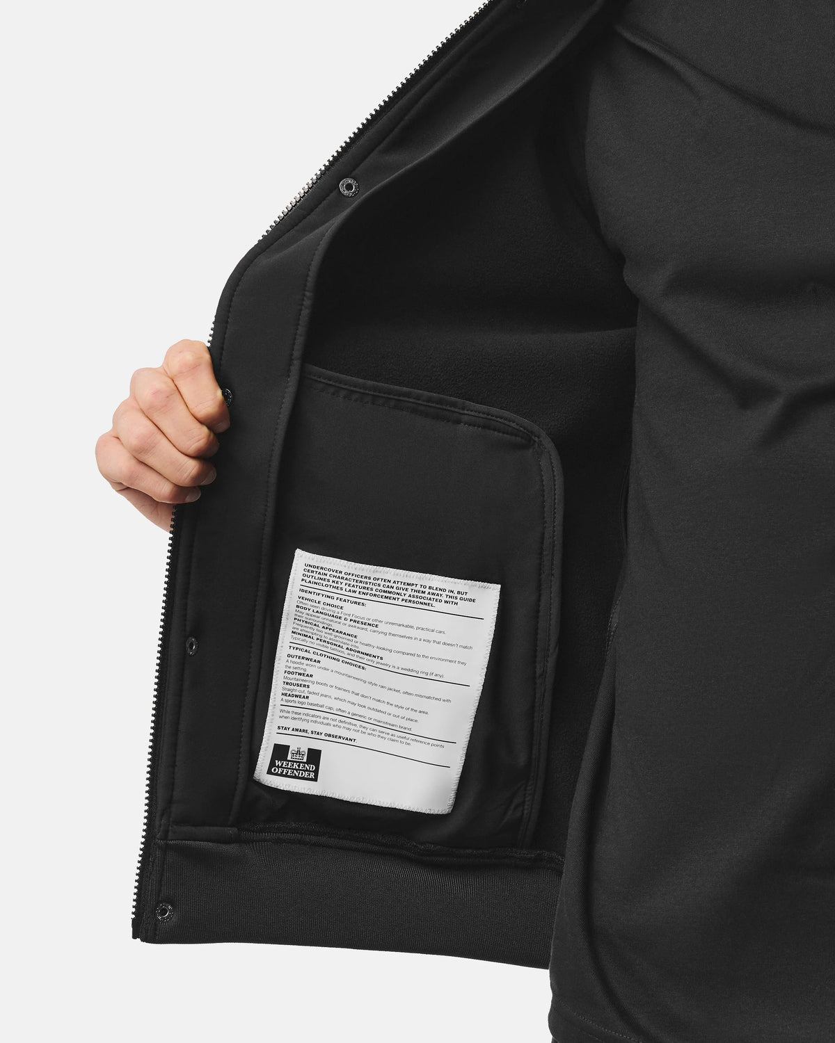Weekend Offender Thruxton jacket black