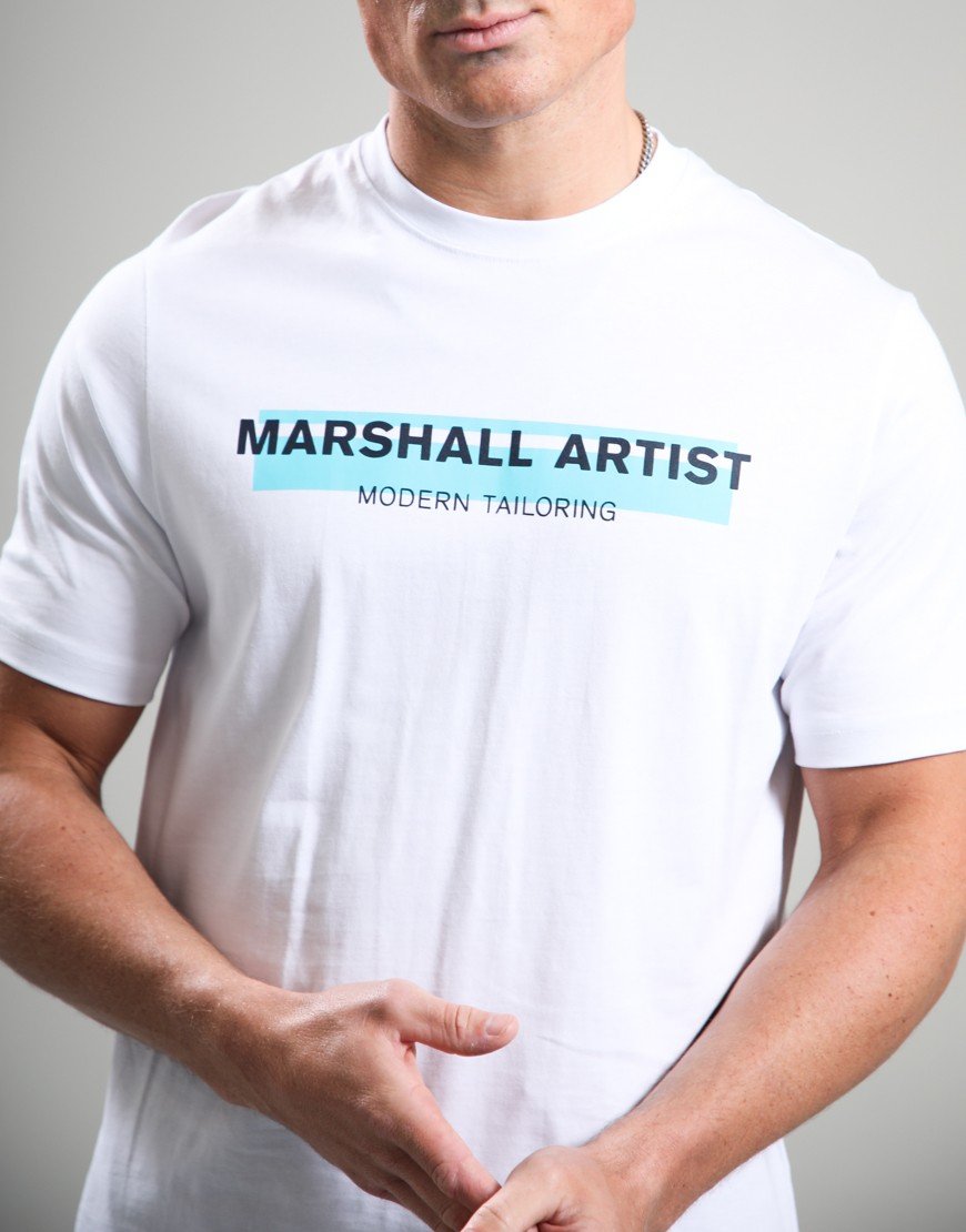 Marshall Artist Seafield tee white