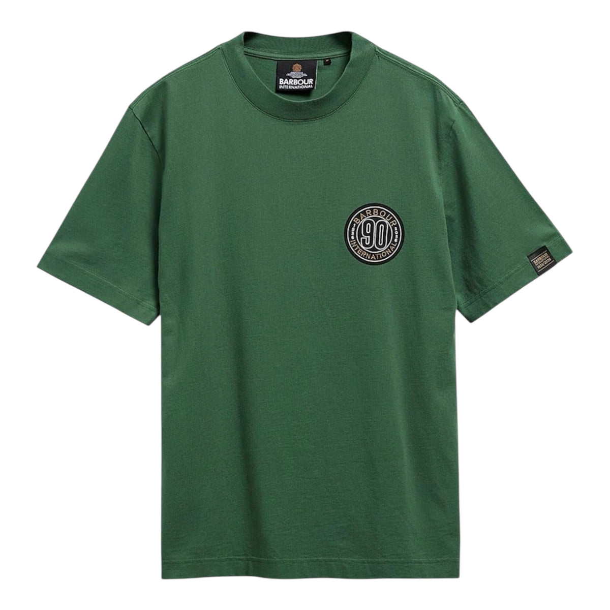 Barbour International 90th graphic t-shirt green