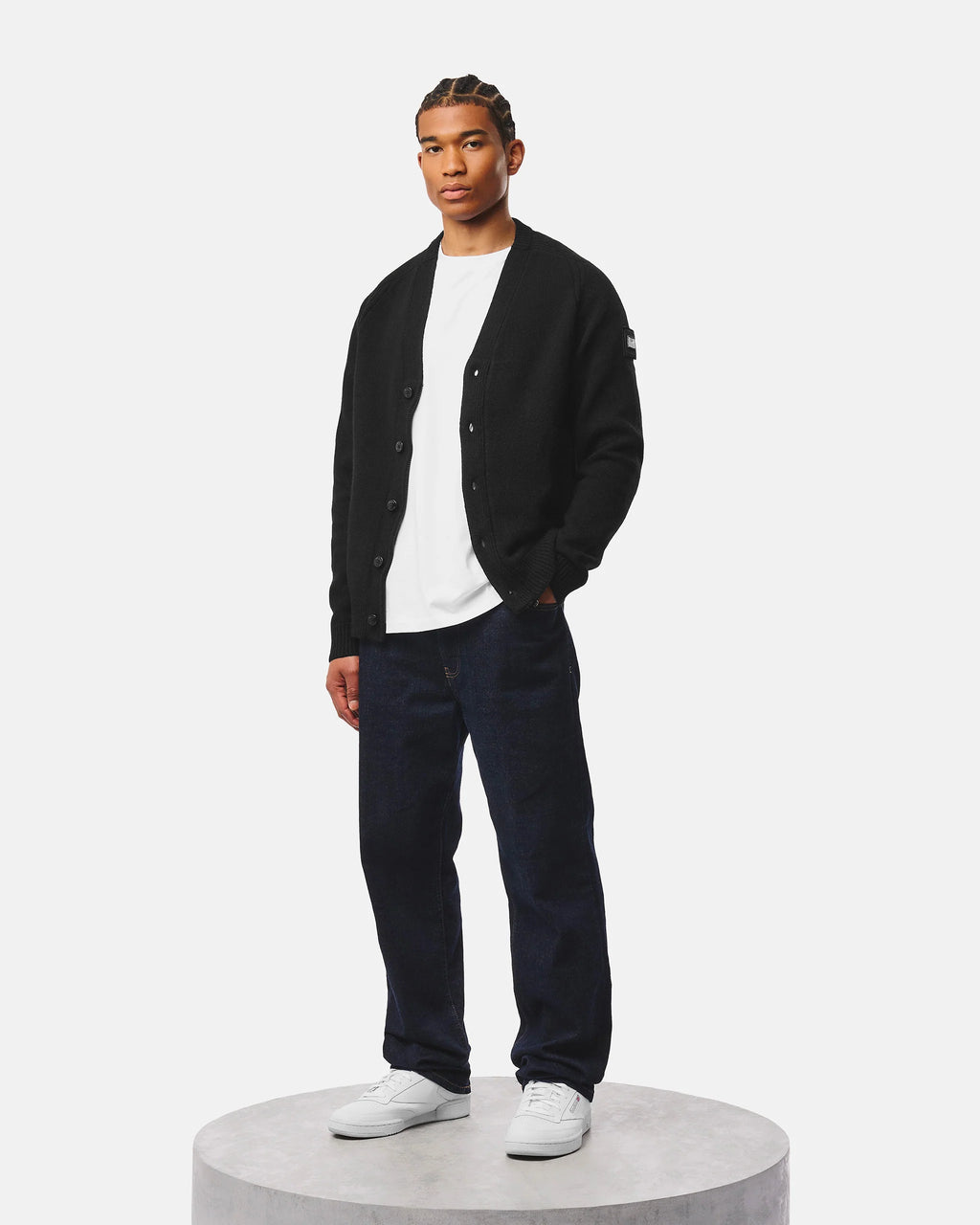 Weekend Offender Lauda wool black