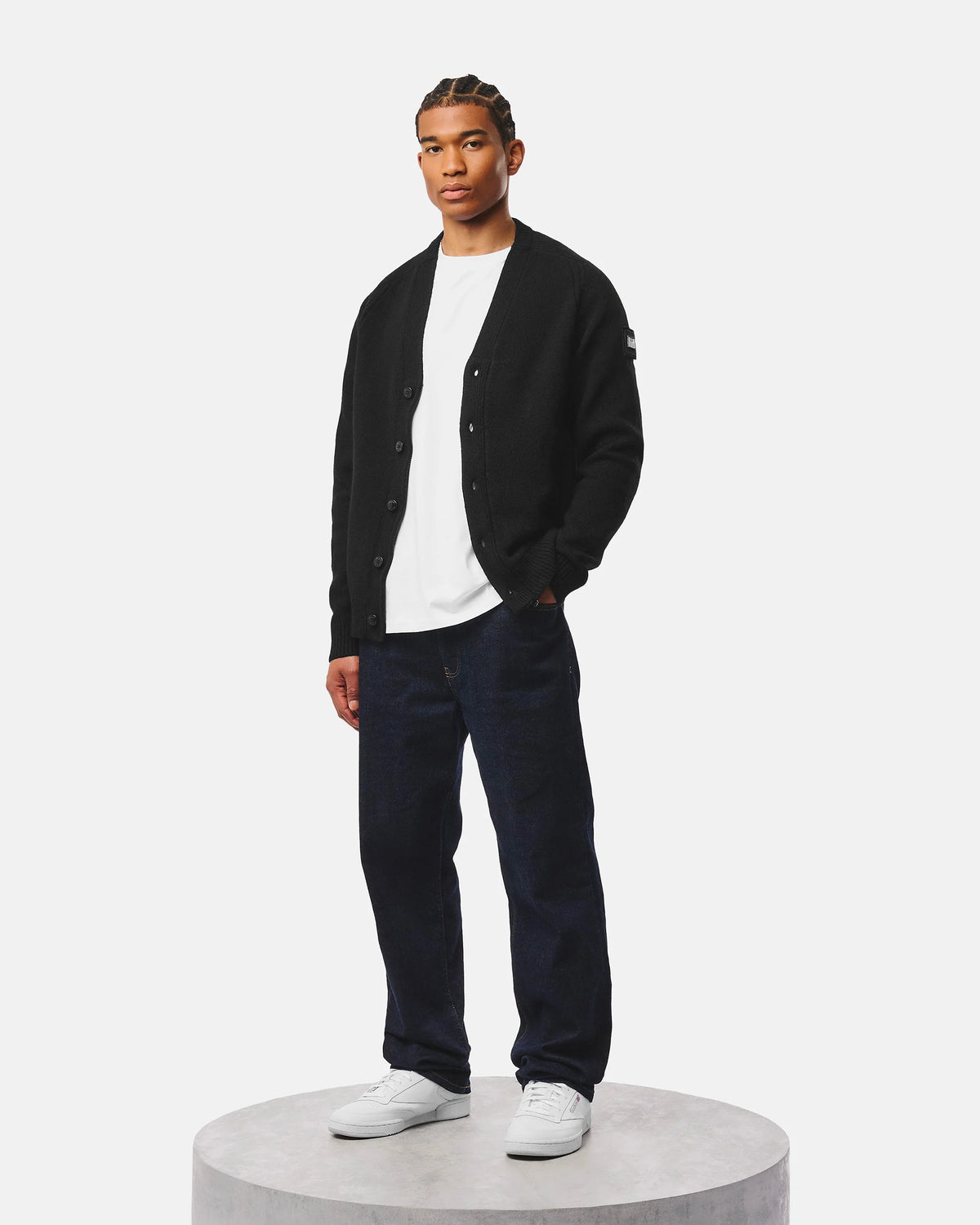 Weekend Offender Lauda wool black