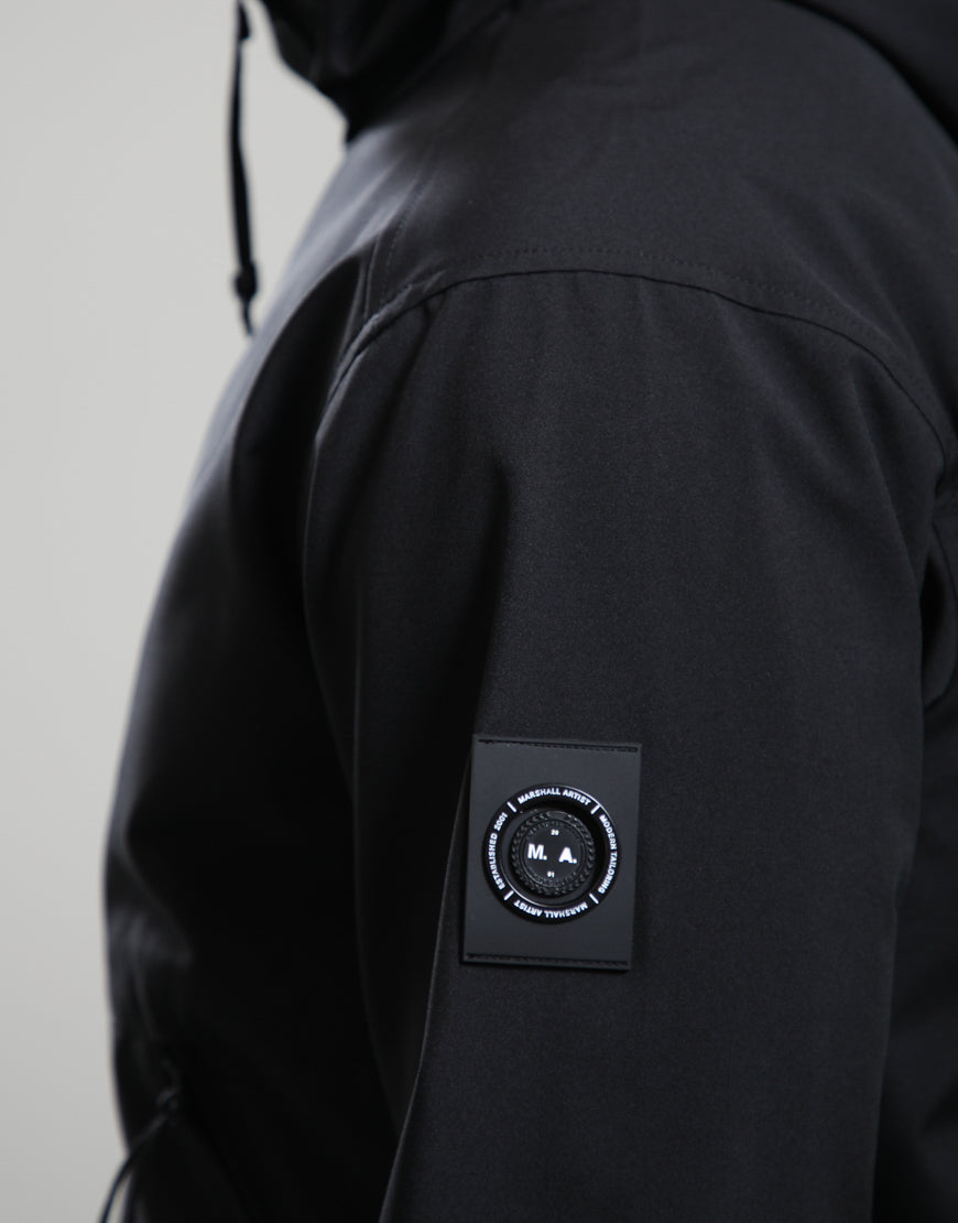 Marshall Artist Dalston lite shell jacket black