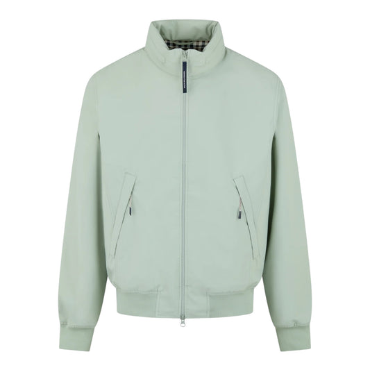 Aquascutum Soft shell mock neck salvia
