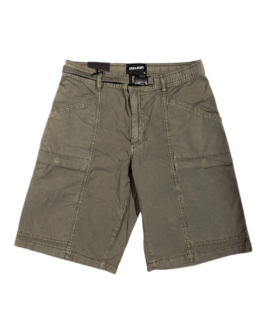 Lyle & Scott Cargo Short Ripstop - Military Green