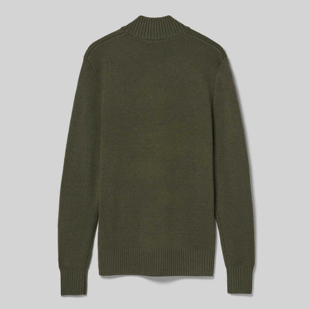 Ma.Strum Sarl quarter zip green