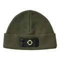 Ma.Strum Badge beanie green