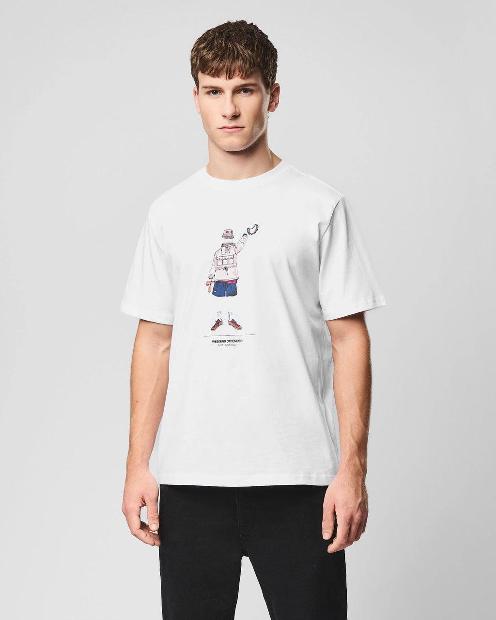 Weekend Offender Hassen white
