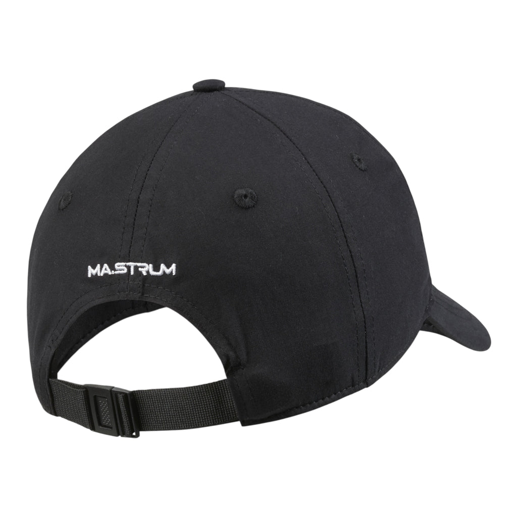 Ma.Strum Badge baseball cap jet black