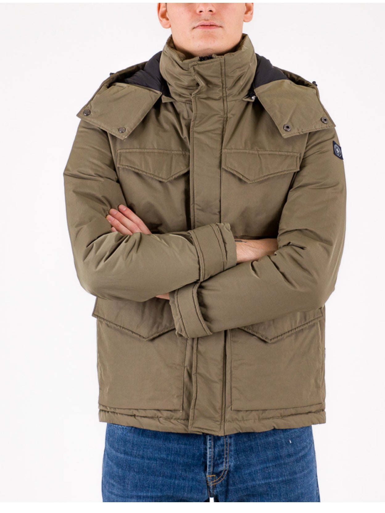 THREE STROKE Travis Jacket Olive