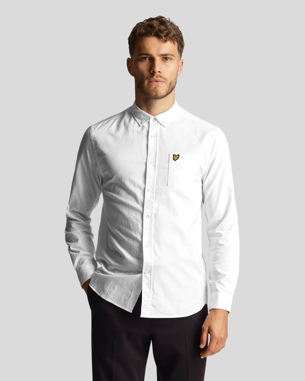 LYLE AND SCOTT Light Weight Oxford Shirt