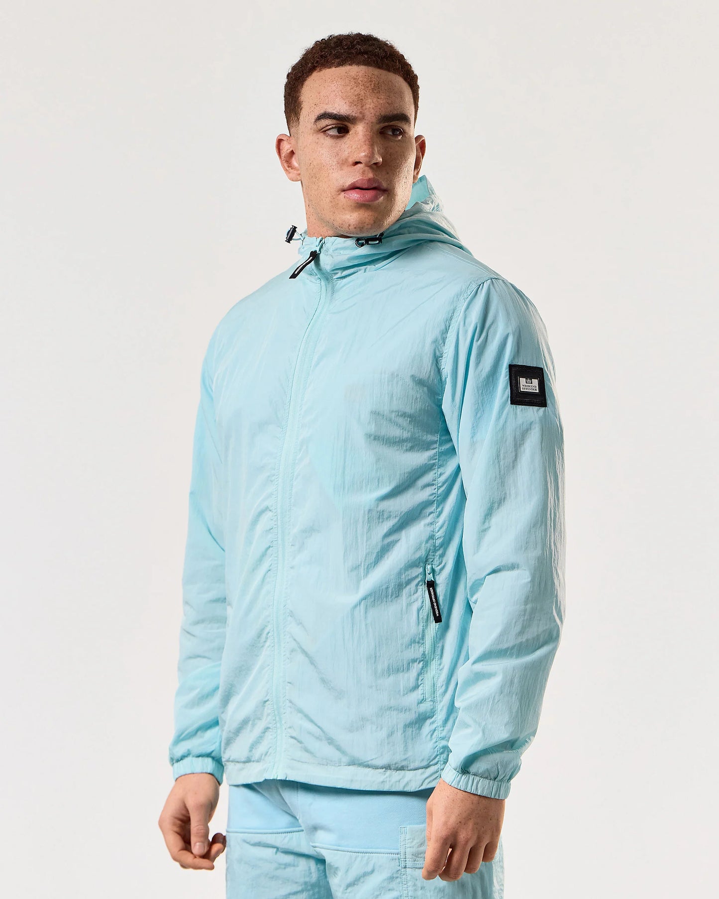 WEEKEND OFFENDER Technician Jacket Saltwater Blue