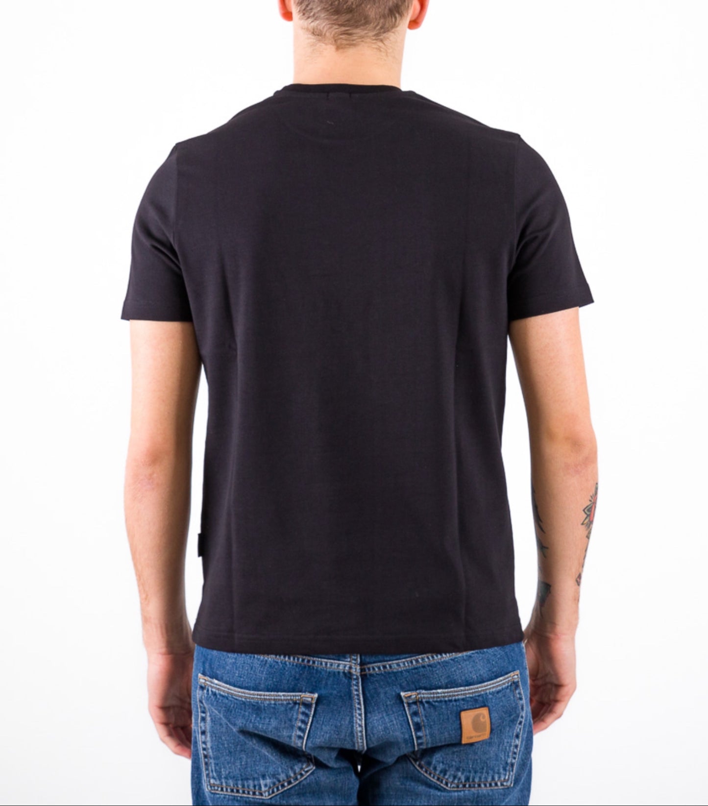 THREE STROKE T-shirt metropolis Black