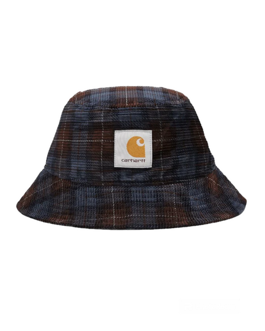 Carhartt Cord Bucket Breck Check Print Tobacco