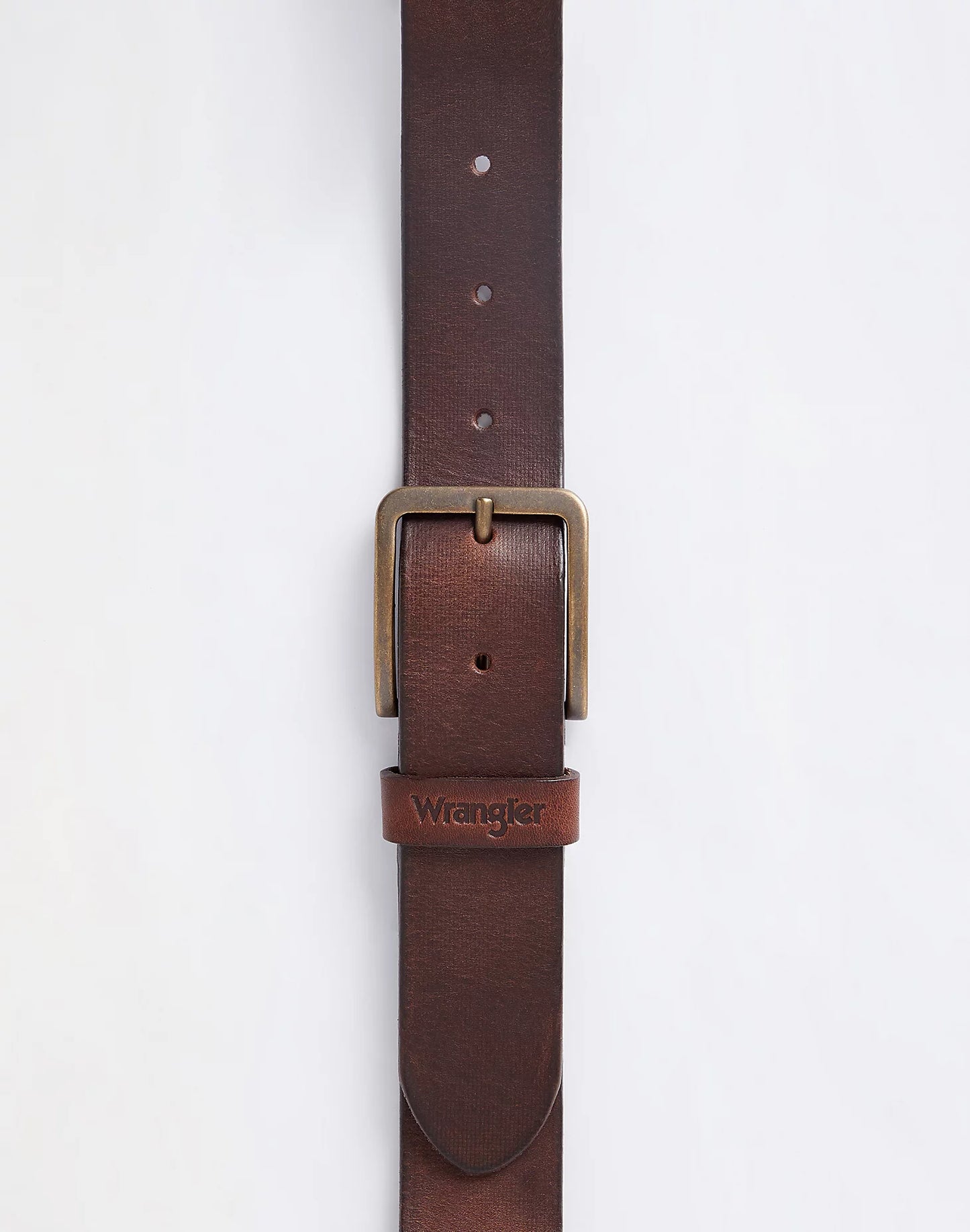 WRANGLER STRUCTURED BELT IN BROWN