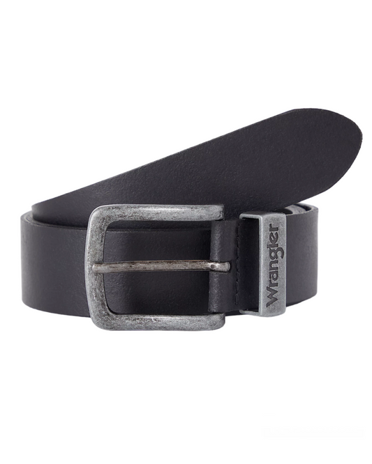 WRANGLER METAL LOOP BELT IN BLACK