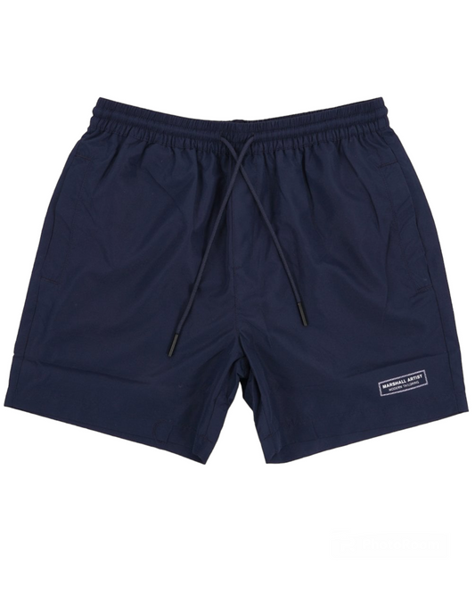 MARSHALL ARTIST SIGNATURE SWIM SHORT NAVY