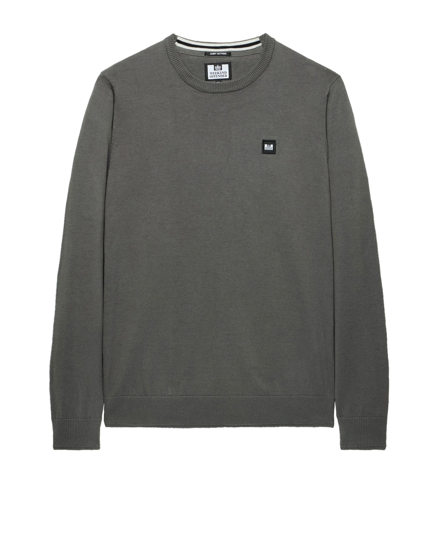 WEEKEND OFFENDER Solace Knitted Sweater Zinc