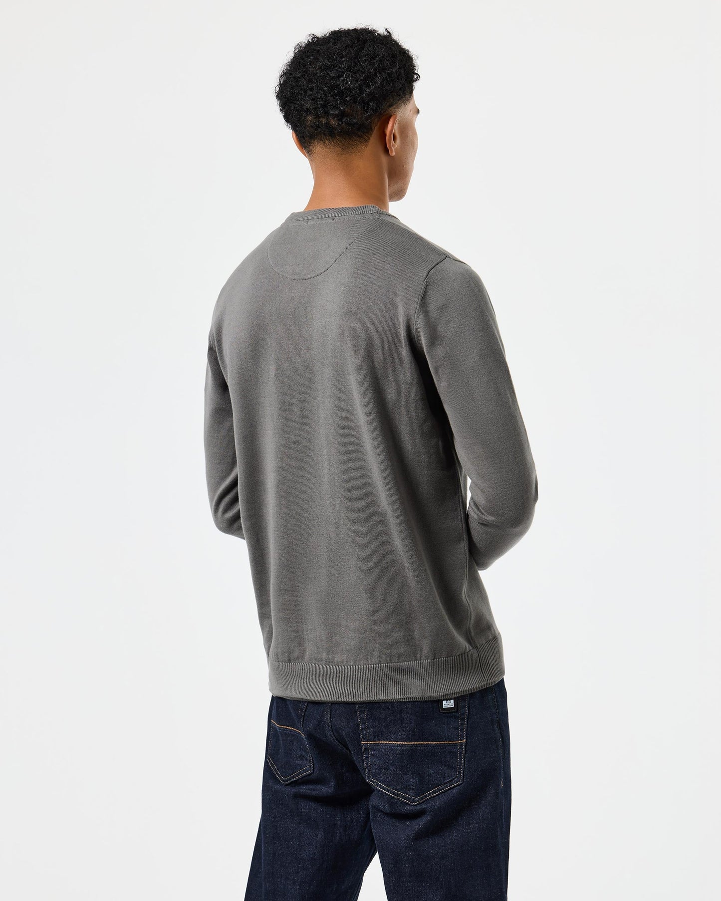 WEEKEND OFFENDER Solace Knitted Sweater Zinc