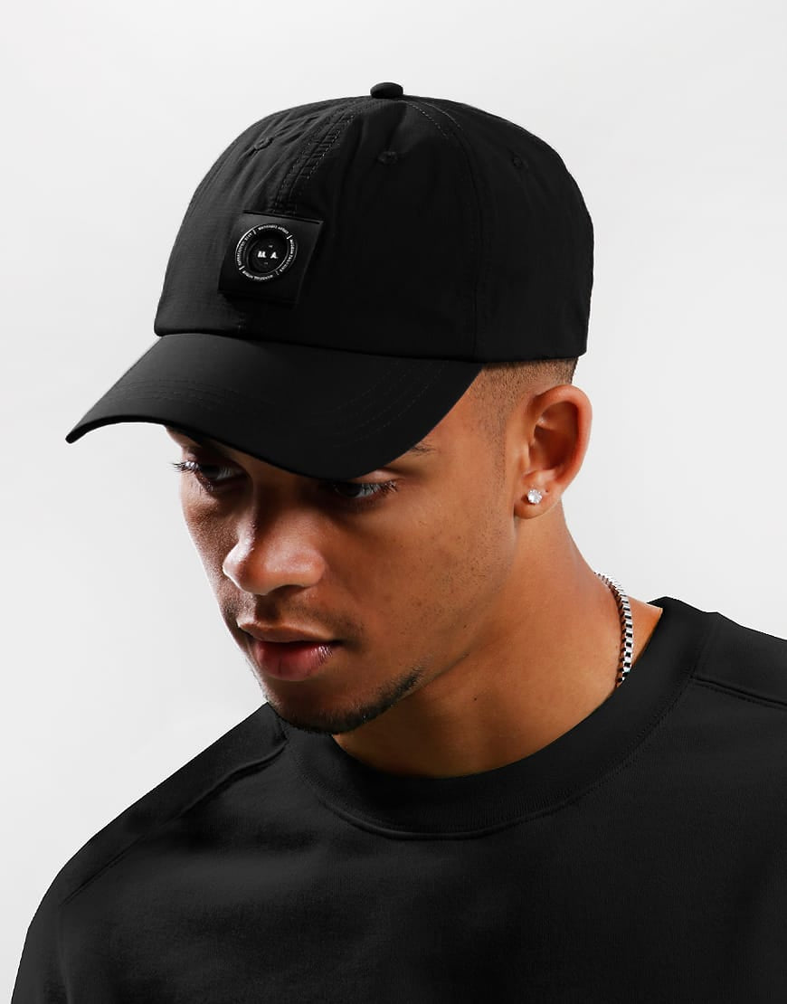 MARSHALL ARTIST SIREN NYLON RIPSTOP CAP // BLACK