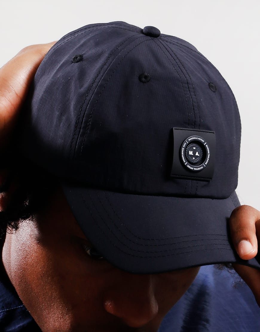 MARSHALL ARTIST SIREN NYLON RIPSTOP CAP // NAVY