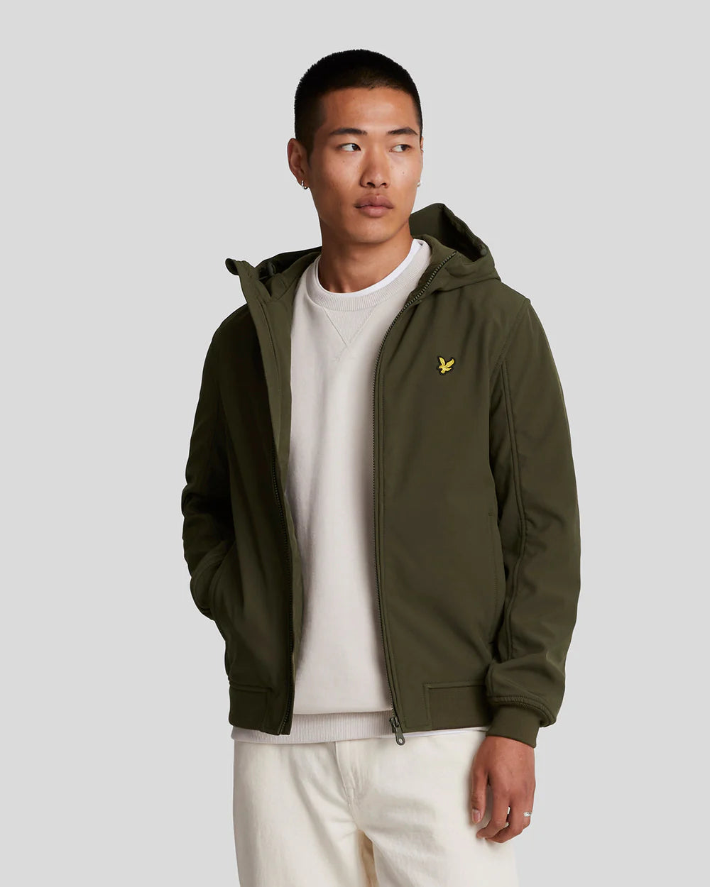 LYLE AND SCOTT Fleece Back Softshell Jacket