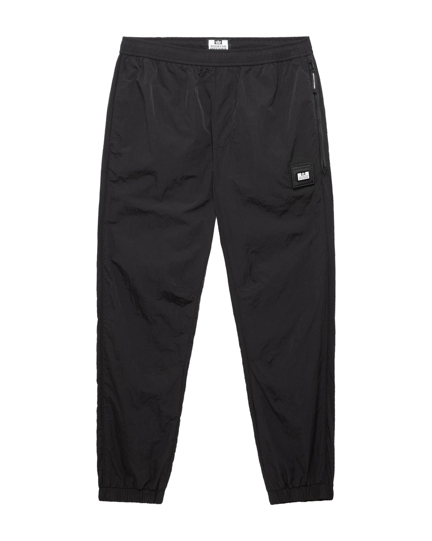 WEEKEND OFFENDER Keller Parachute Pants Black