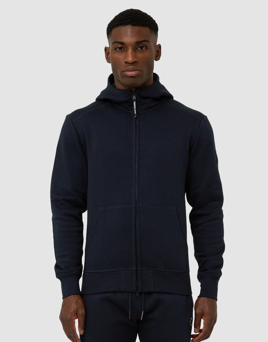 MARSHALL ARTIST SIREN FULL ZIP INJECTION HOODIE NAVY