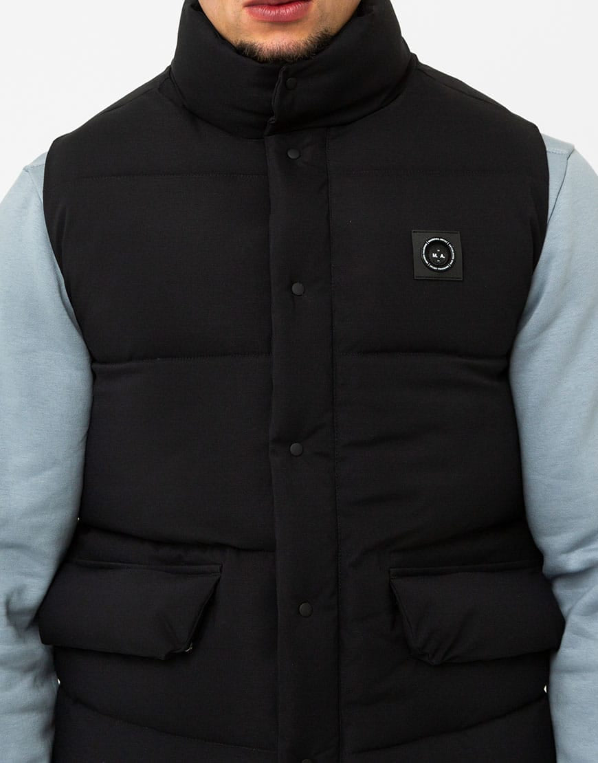 MARSHALL ARTIST PINNACLE GILET  BLACK