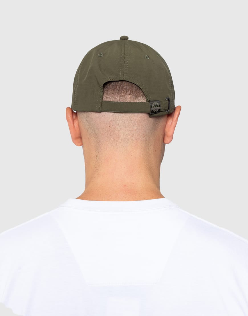 MARSHALL ARTIST SIREN NYLON RIPSTOP CAP  KHAKI