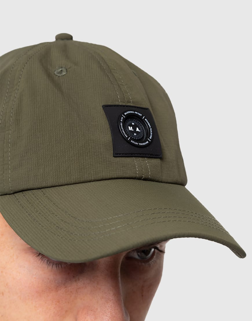 MARSHALL ARTIST SIREN NYLON RIPSTOP CAP  KHAKI