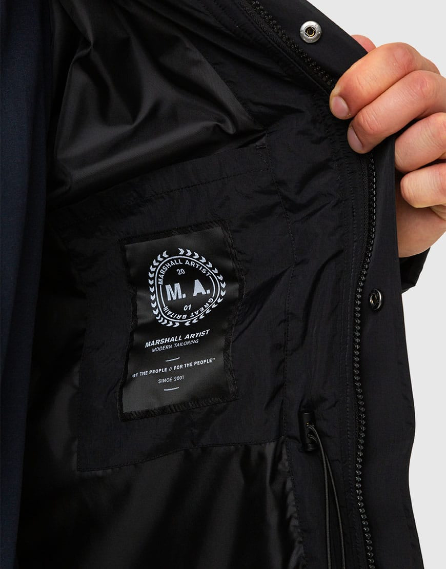 MARSHALL ARTIST QUATTRO JACKET  BLACK