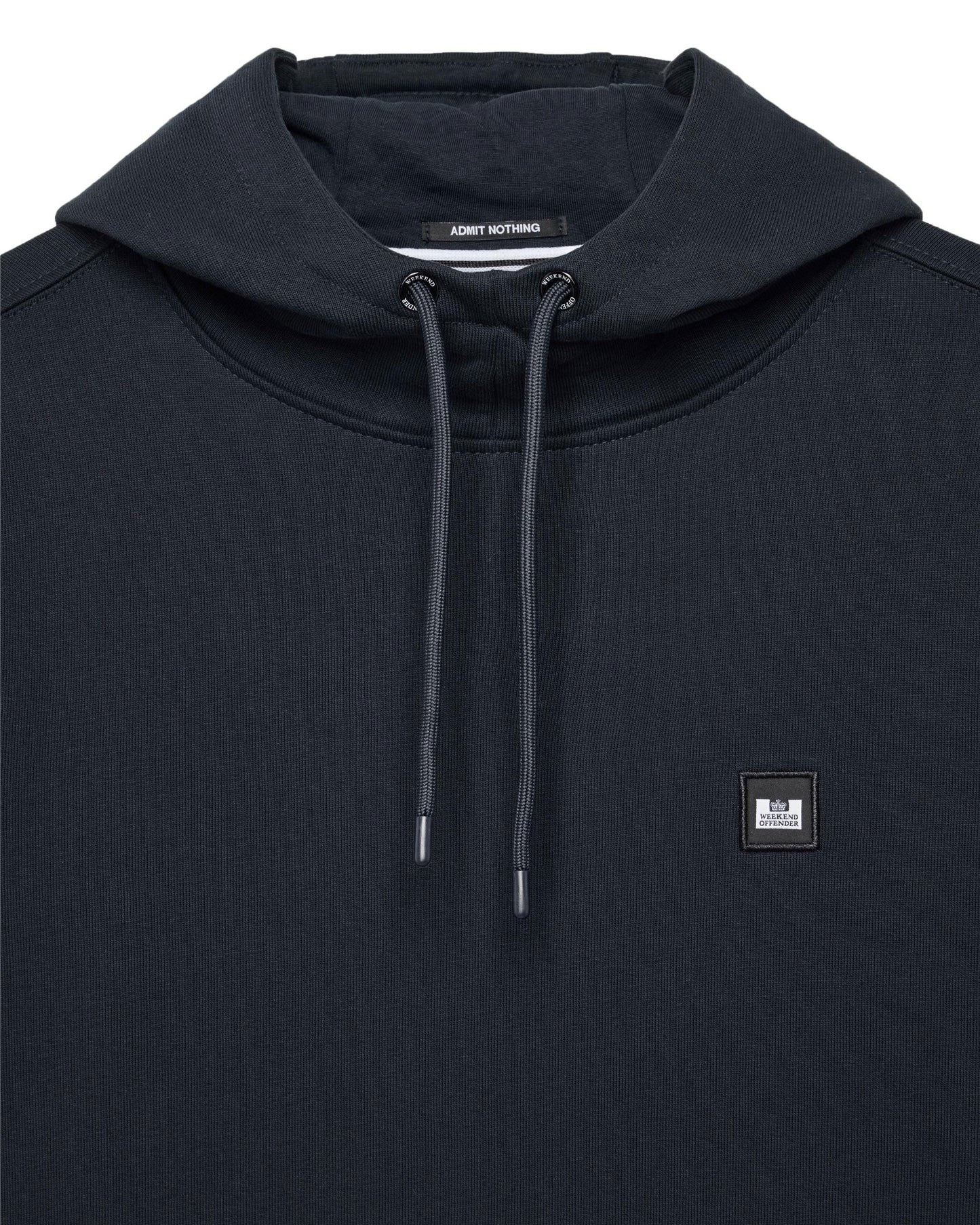 WEEKEND OFFENDER Ribbe Hoodie Navy