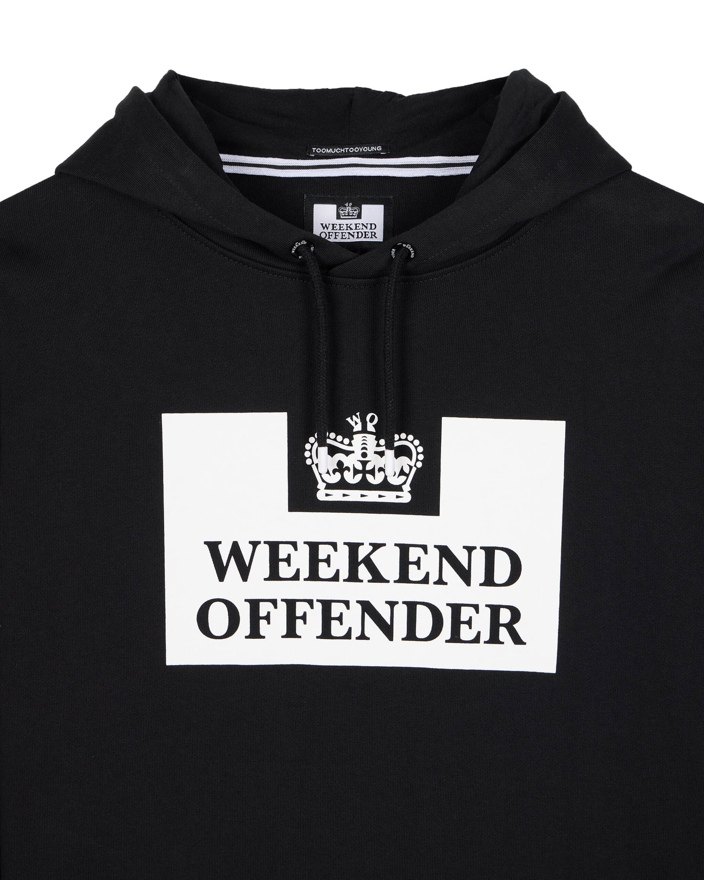 WEEKEND OFFENDER HM Service Classic Hoodie Black