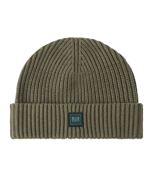 WEEKEND OFFENDER Kettama Rib Beanie Castle Green