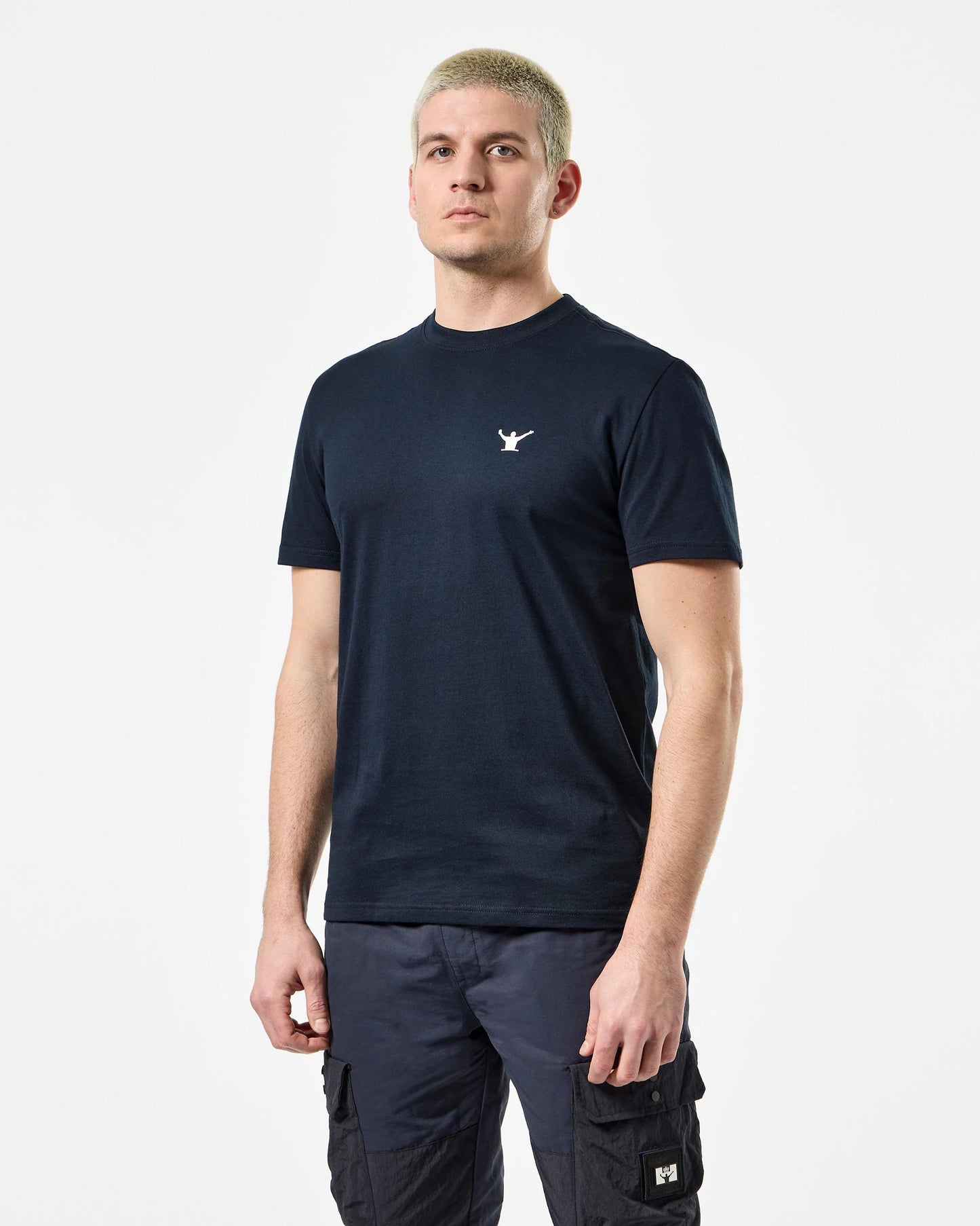 WEEKEND OFFENDER Colom T-Shirt Navy