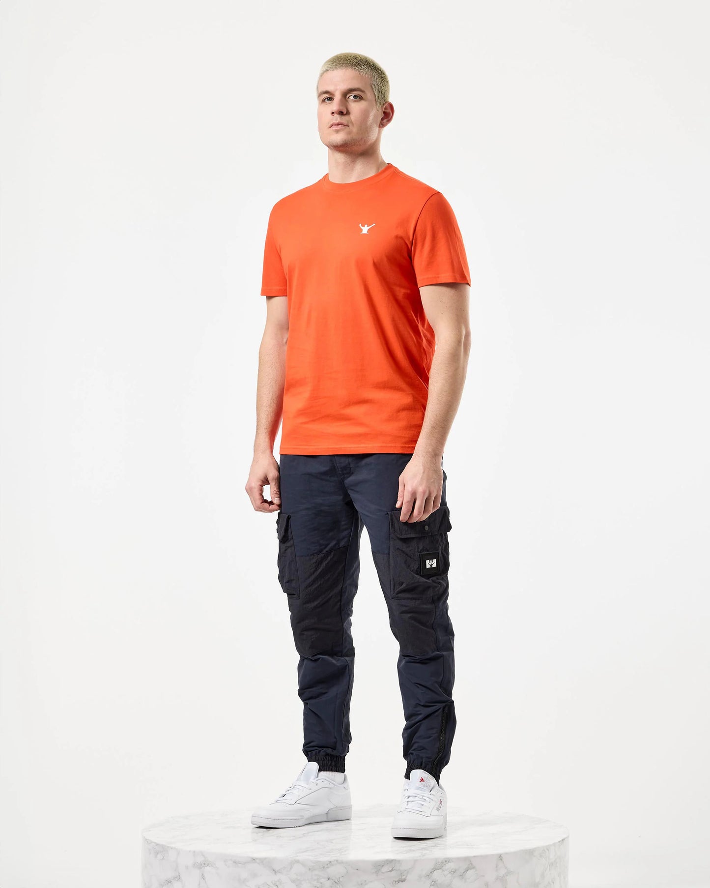 WEEKEND OFFENDER Colom T-Shirt Orange