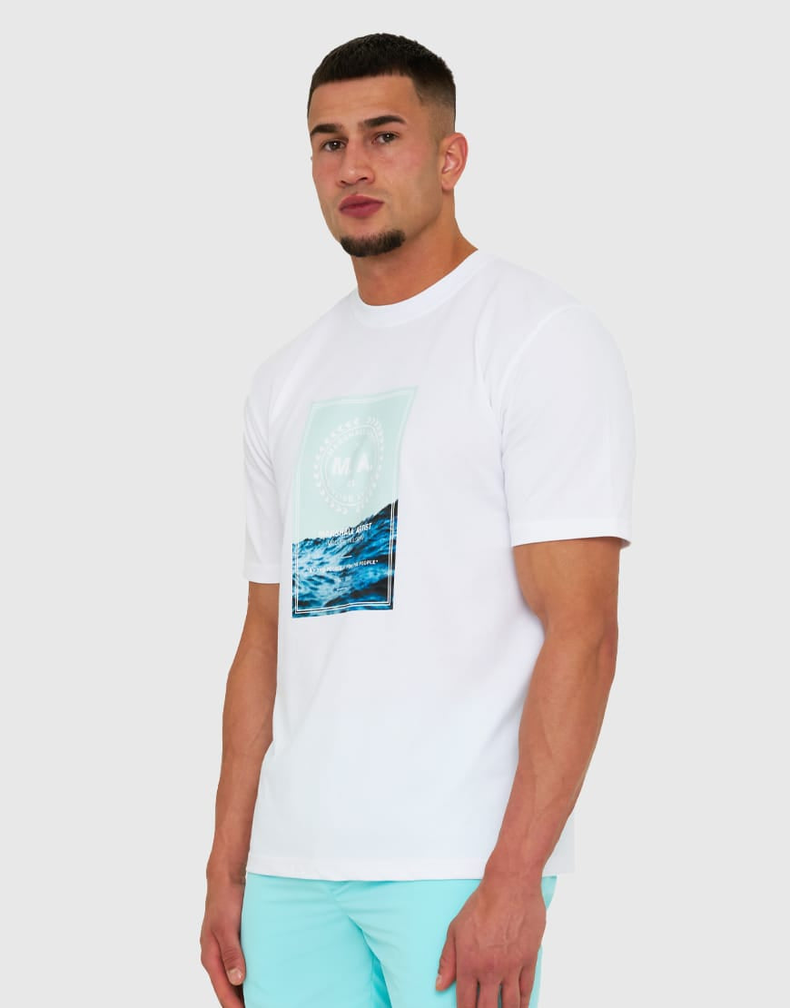 MARSHALL ARTIST CANUTE T-SHIRT WHITE