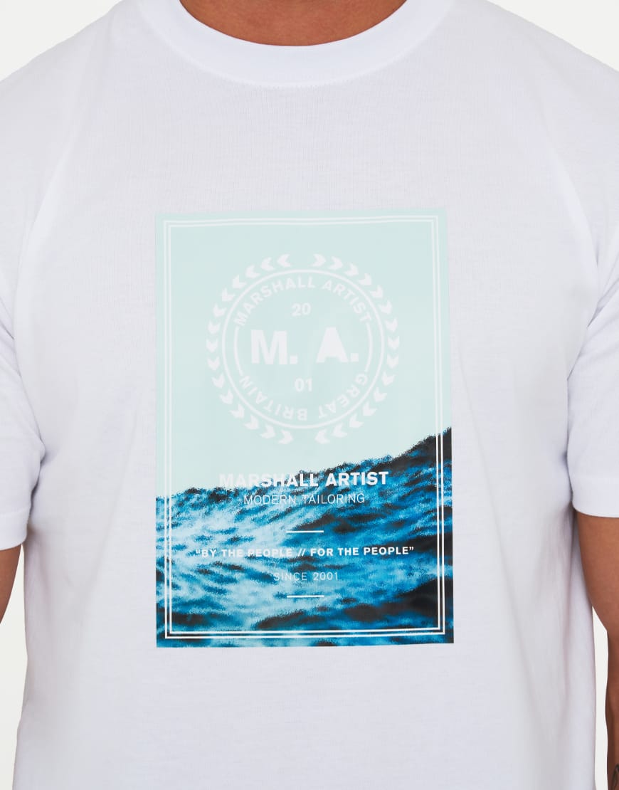 MARSHALL ARTIST CANUTE T-SHIRT WHITE