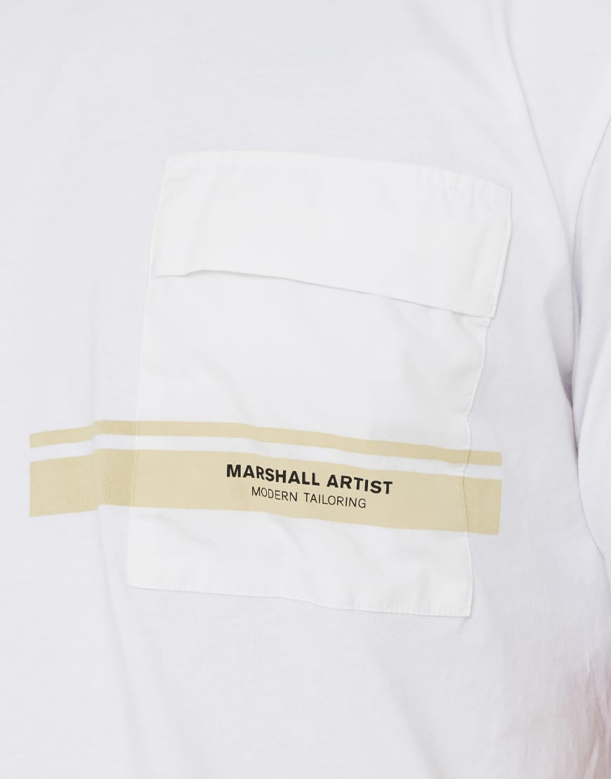 MARSHALL ARTIST SEAFIELD T-SHIRT WHITE