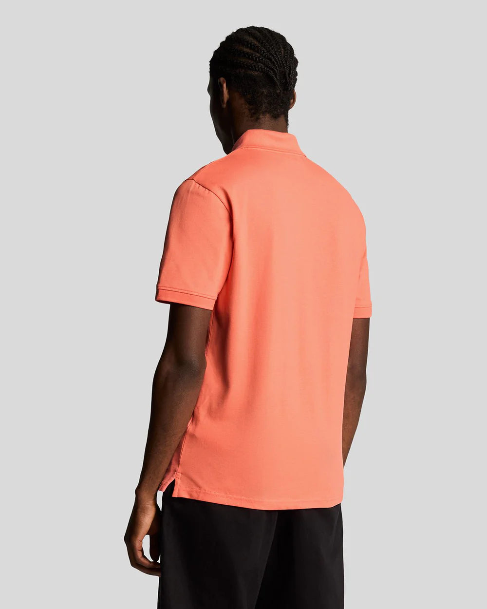 LYLE AND SCOTT Plain Polo Coral stand