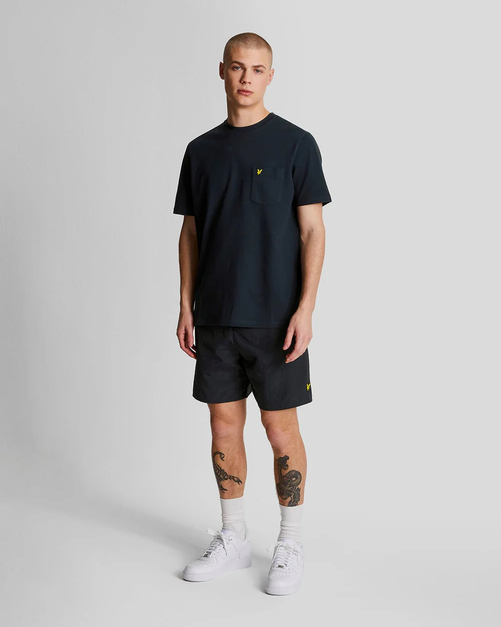 LYLE AND SCOTT Plain Swim Shorts Dark Navy