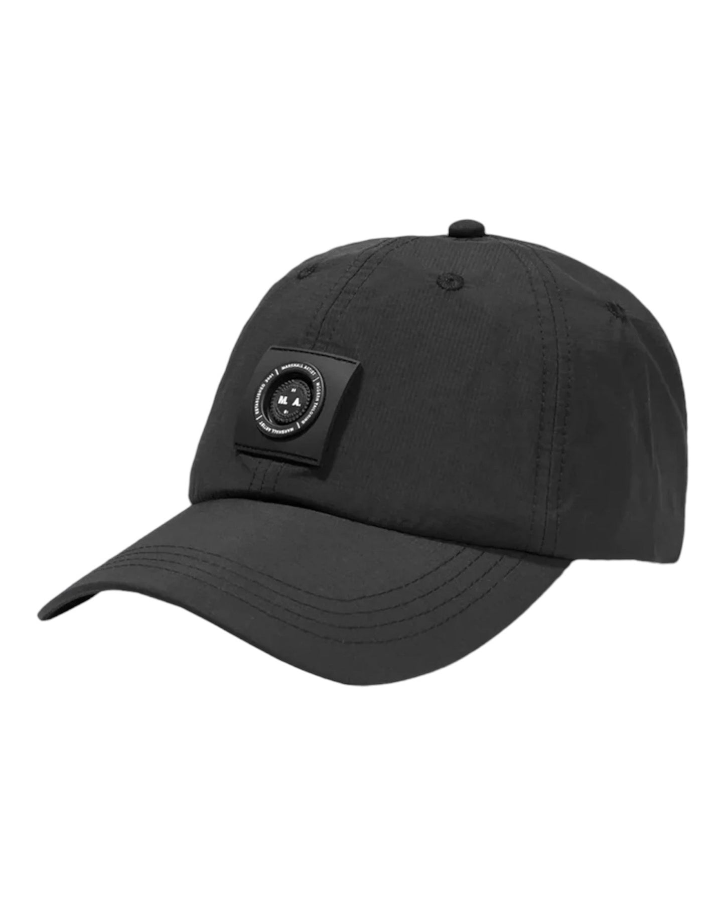 MARSHALL ARTIST SIREN NYLON RIPSTOP CAP // BLACK