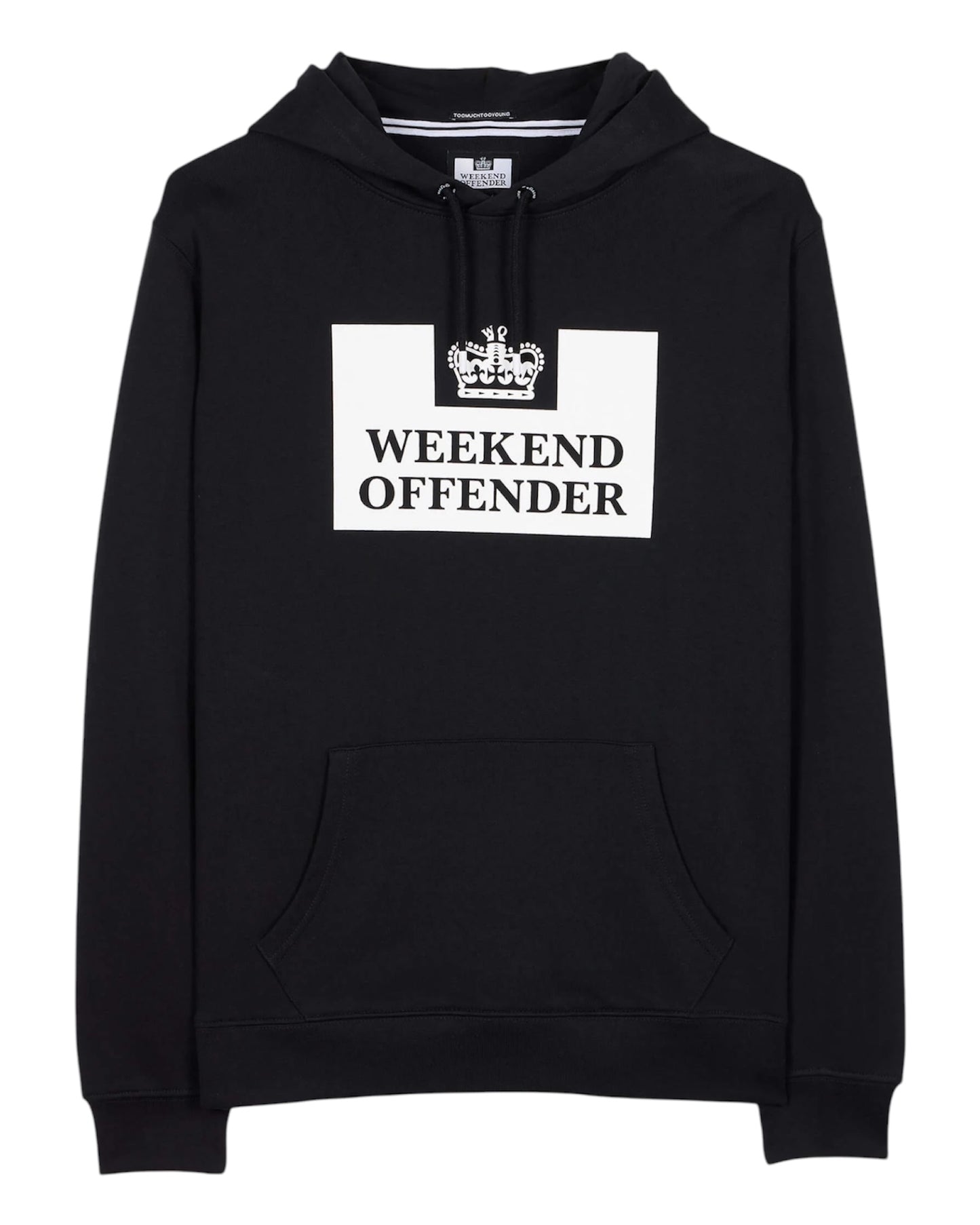 WEEKEND OFFENDER HM Service Classic Hoodie Black