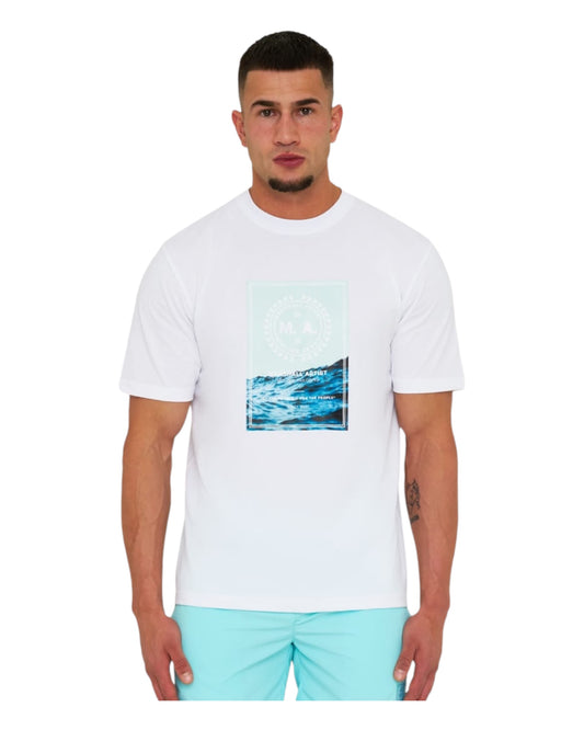 MARSHALL ARTIST CANUTE T-SHIRT WHITE